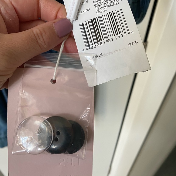 Avec Les Filles denim trench size XL - Picture 8 of 11